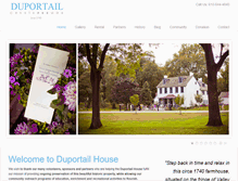 Tablet Screenshot of duportailhouse.com